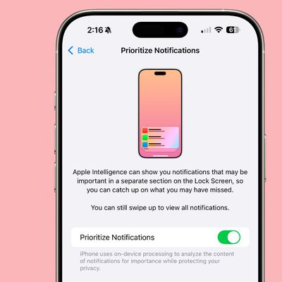 prioritize notifications ios 18 4