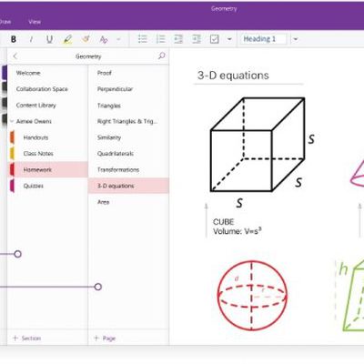 Redesigning OneNote 1