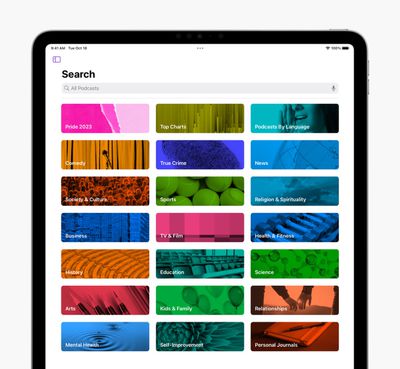 Apple Podcasts Subcategories