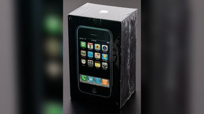 El iPhone original sellado de fábrica se vendió por $ 55,000 en una subasta