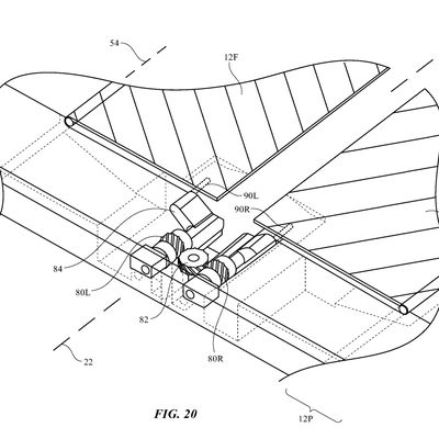 apple patent foldable device movable flaps 1