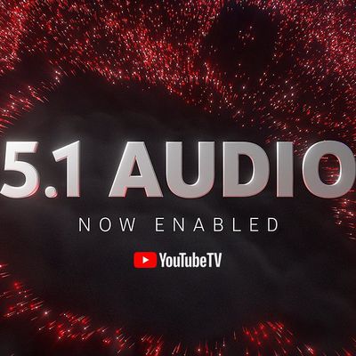youtube tv 5 1 audio