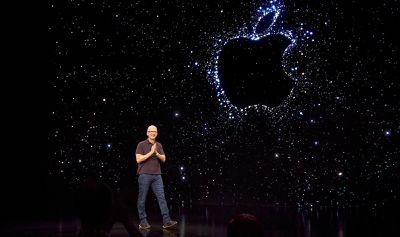 Evento de manzana de Tim Cook