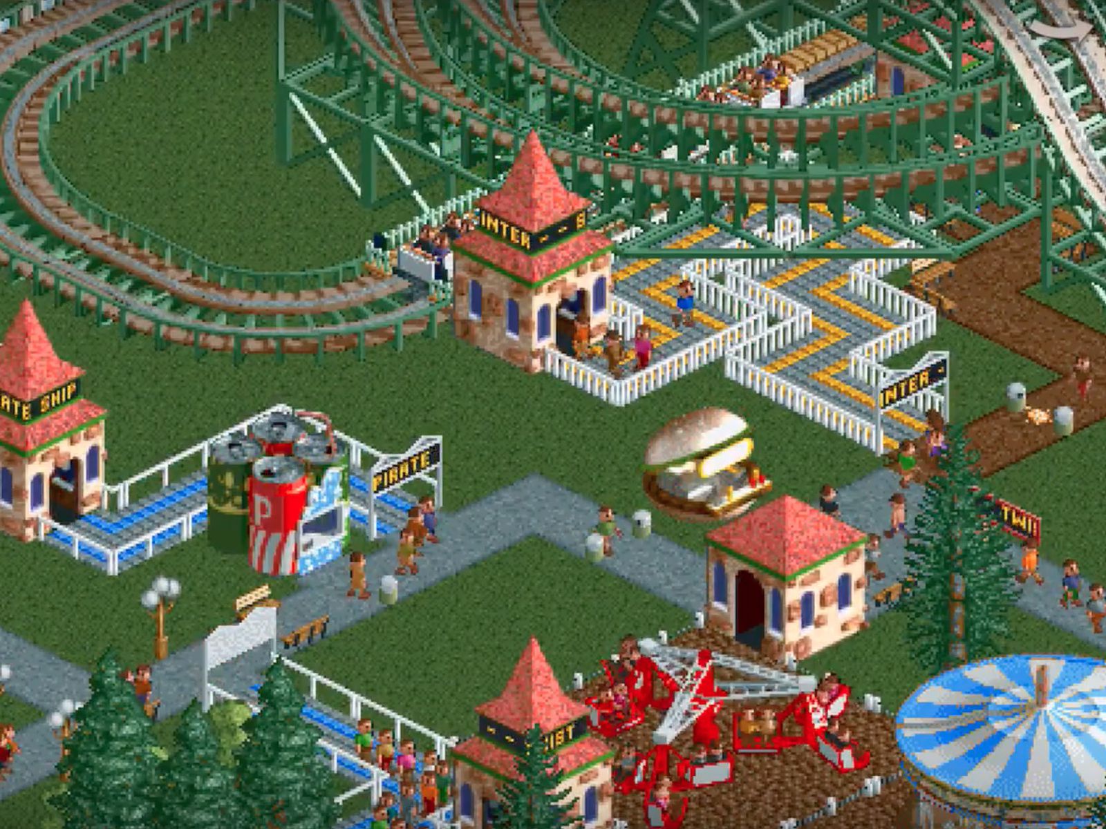 Brand New Roller Coaster Tycoon Classic PC/Mac Includes Editor & Expansions