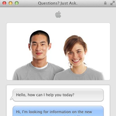 apple online store chat
