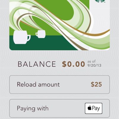 apple pay starbucks