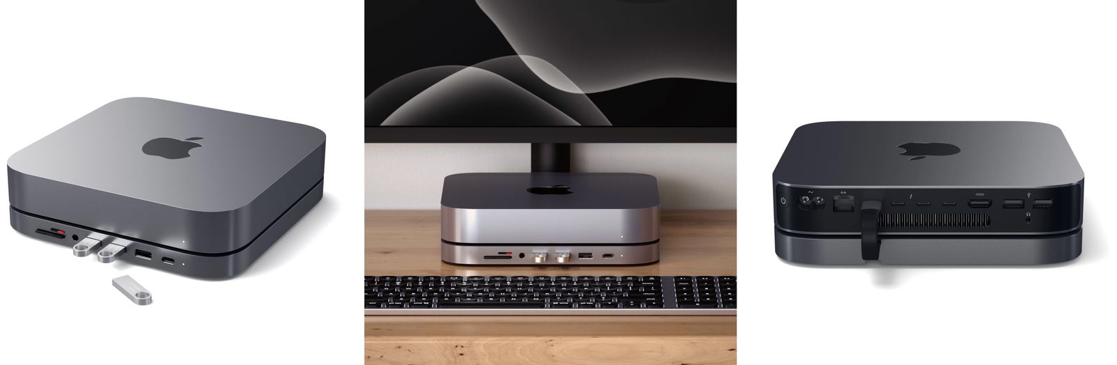 Satechi Launches Type-C Aluminum Stand and Hub for Mac Mini - MacRumors