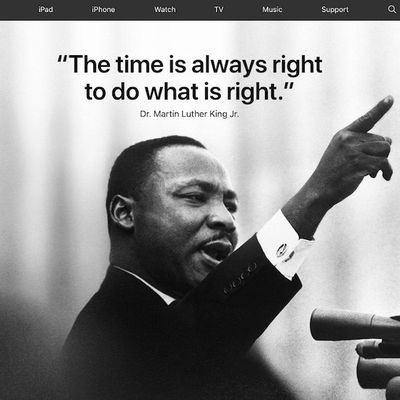 apple mlk day 2018