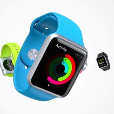 apple watch activity blue