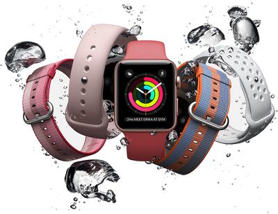 apple watch 3 splash