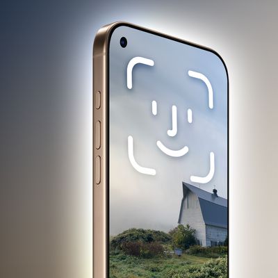iPhone Top Left Hole Punch Face ID Feature
