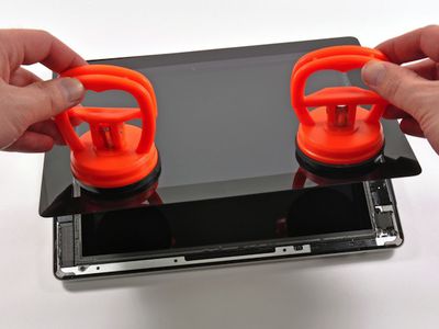 ifixit ipad suction cups