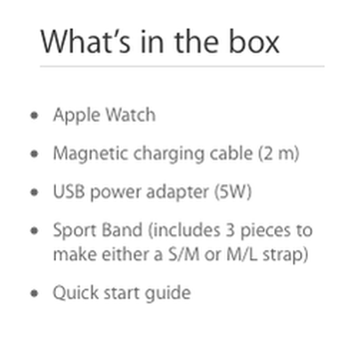 Sport Band Three Pieces