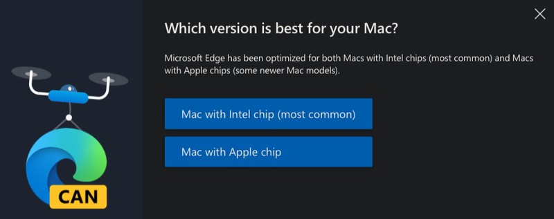 microsoft edge for mac m1