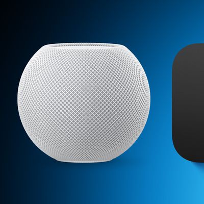 HomePod mini and Apple TV