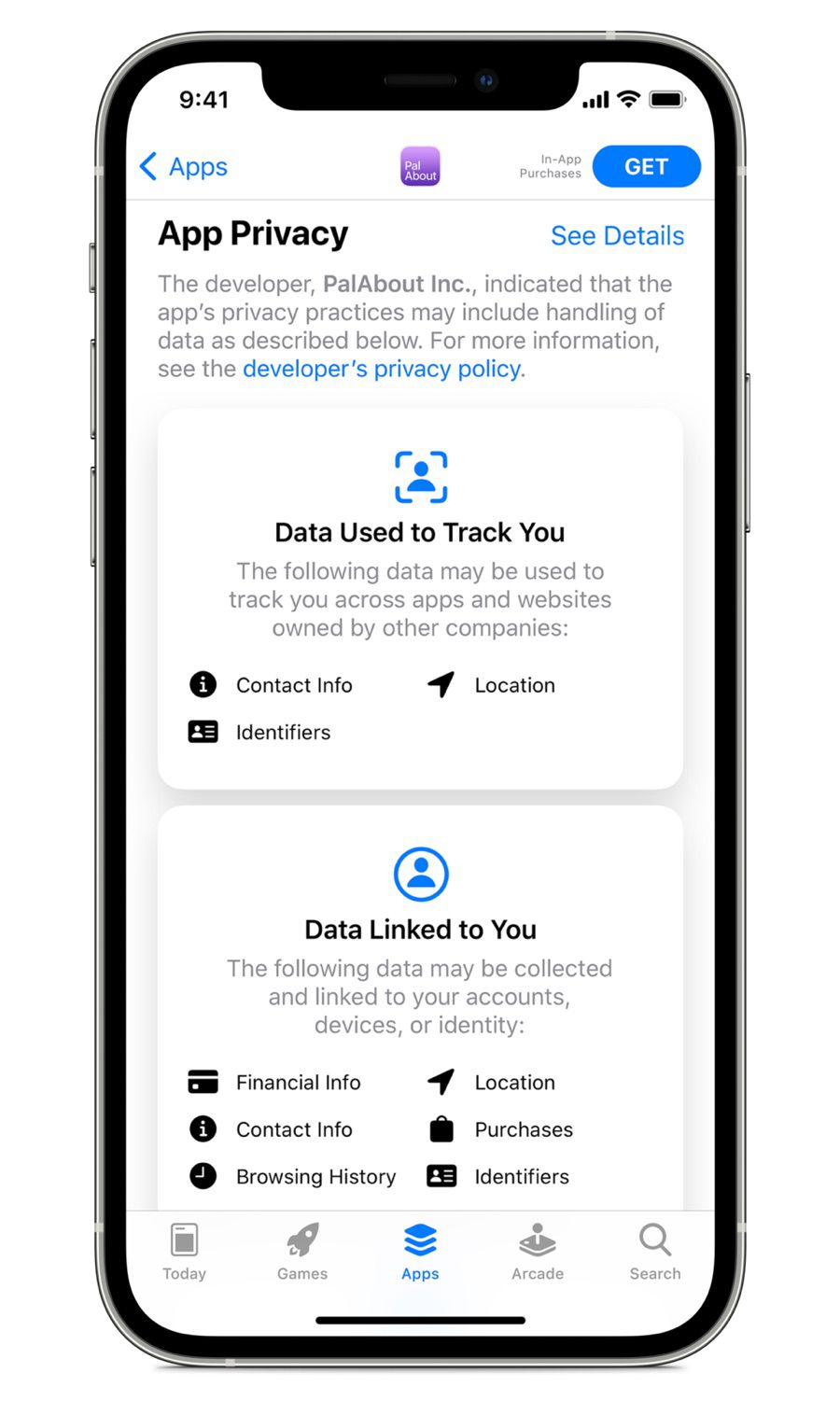 iOS 14.3 Introduces App Privacy Labels in App Store - MacRumors