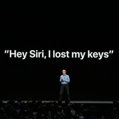 siri lost keys