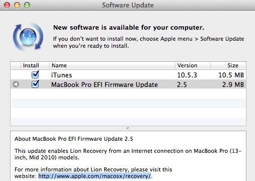 mac pro efi firmware update