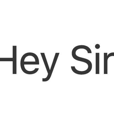 hey siri