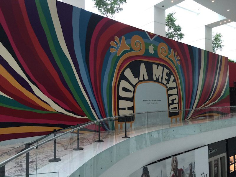 Apple Prepares Opening of First Mexico City Store With New Artwork