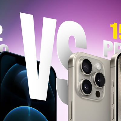 iPhone 12 Pro vs 15 Pro Feature