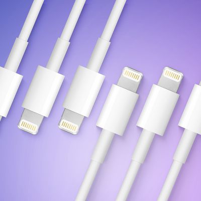 lightning connector feature purple