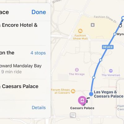 apple maps transit las vegas