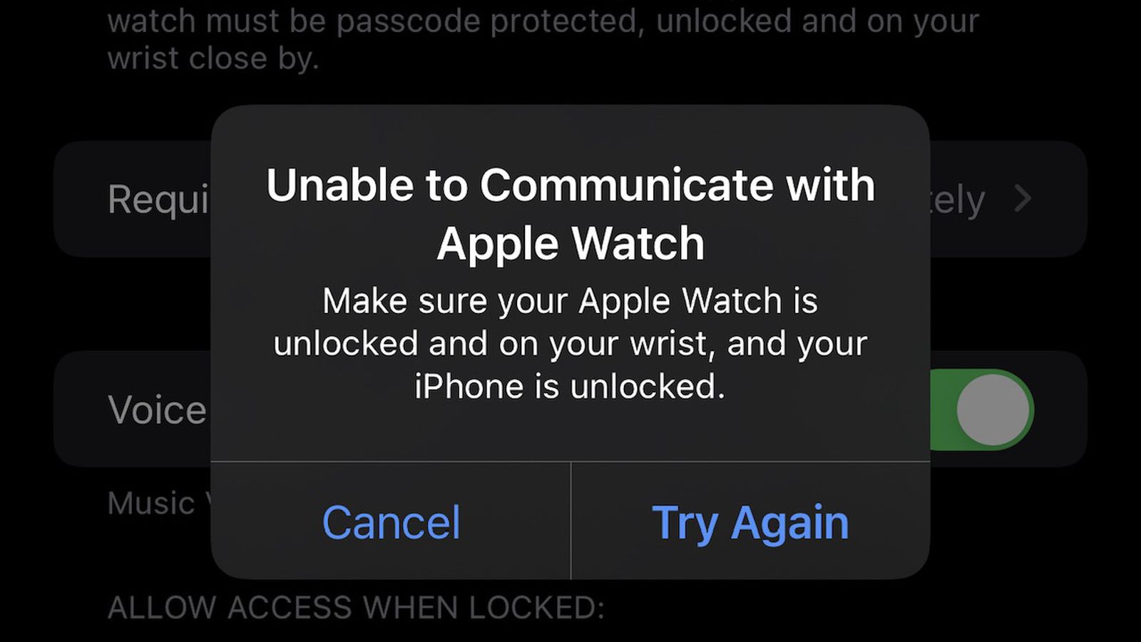 photo of iPhone 13 Users Experiencing 'Unable to Communicate with Apple Watch' Bug With Mask Unlocking image