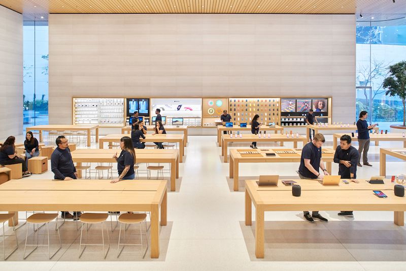Apple Previews Latest Mexico City Store With Large Sliding Glass