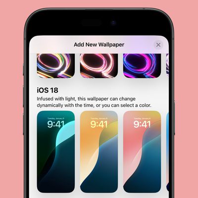 ios 18 dynamic wallpaper option