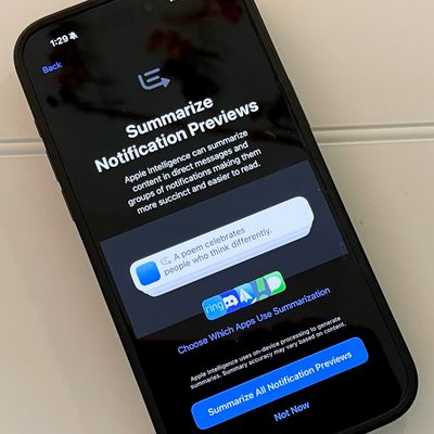 summarize notification previews