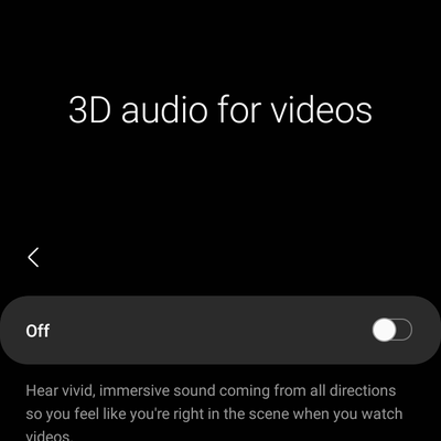 galaxy buds pro 3d audio