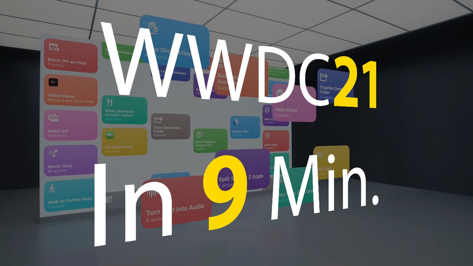 Wwdc21 in 9 minutes feature