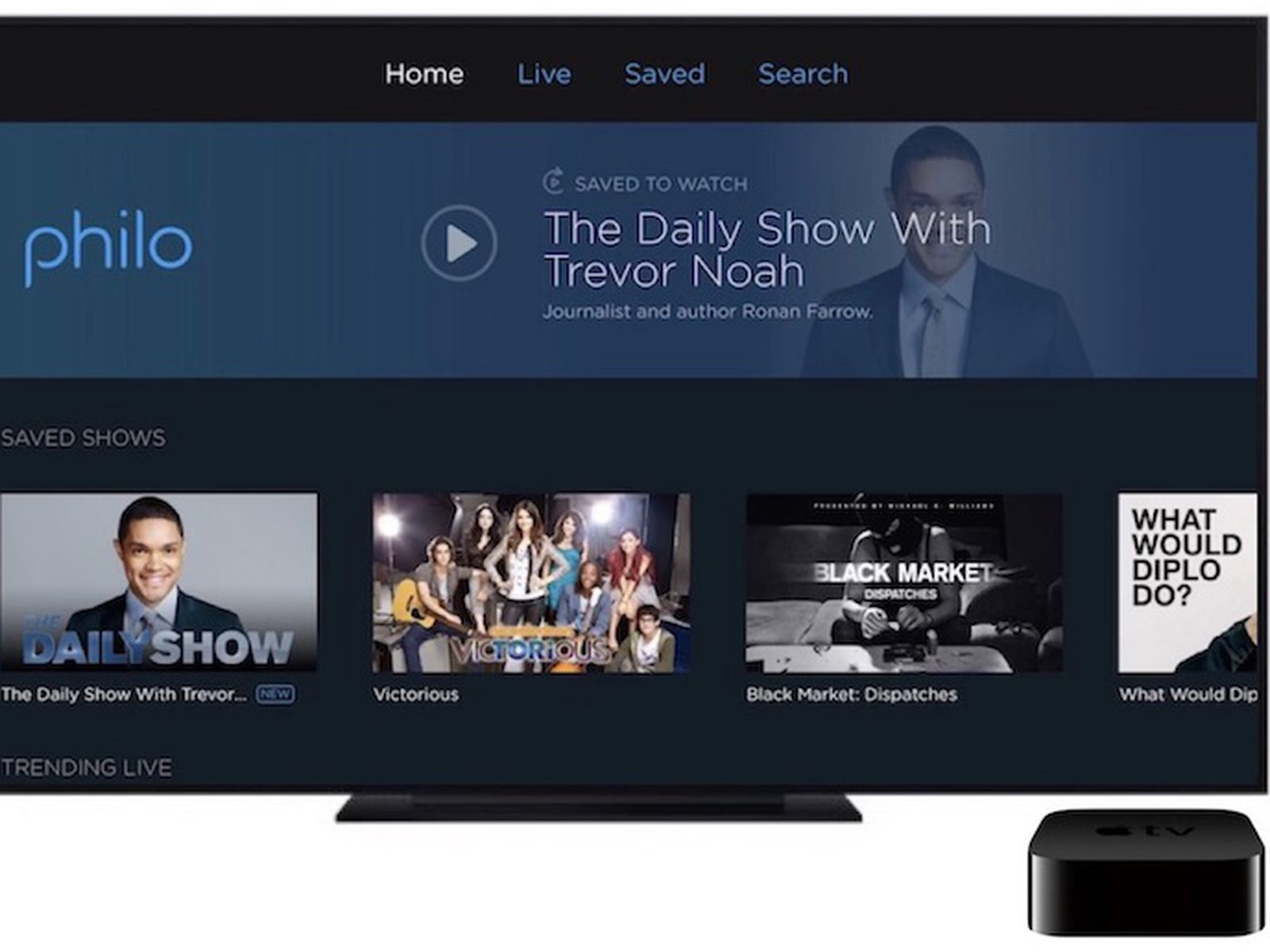 can i watch sling tv on apple tv 3rd generation