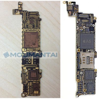iphone 5s 5 logic boards front