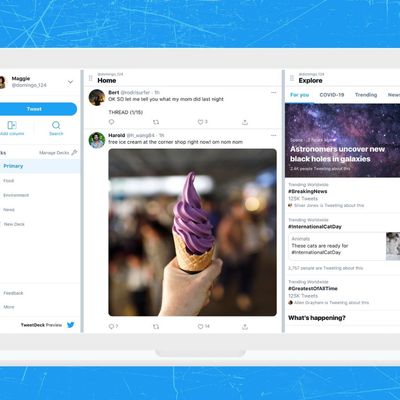 twitter tweetdeck redesign