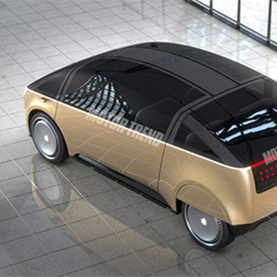 Apple Car front side