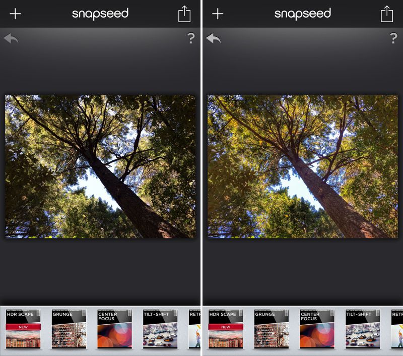 Snapseed for iOS Updated With New HDR Scape Filter, 'Shadows' Image