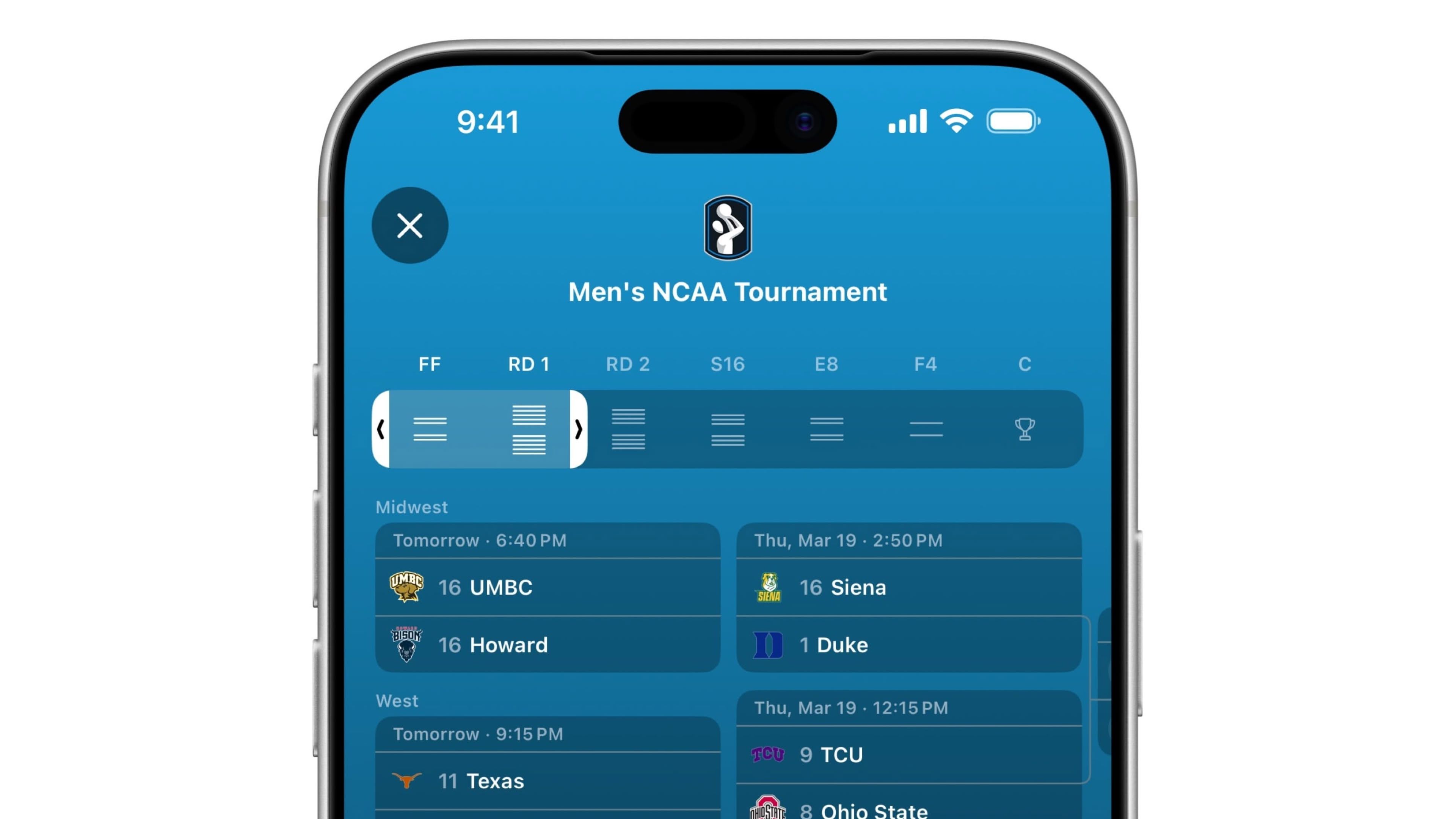 Apple Sports App Lets You Follow NCAA March Madness in Real Time
