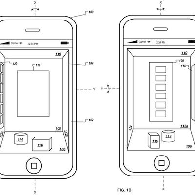 apple 3d interface iphone