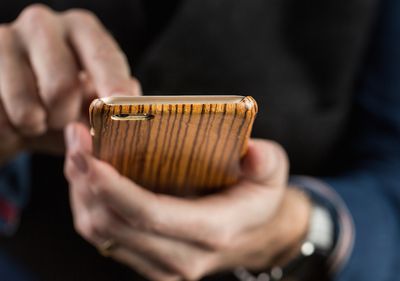 thin wood iphone case