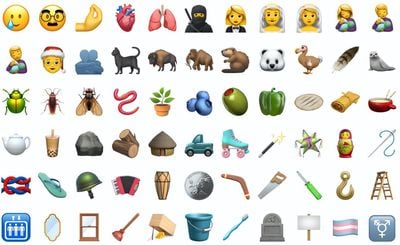 all new emoji in 14.2