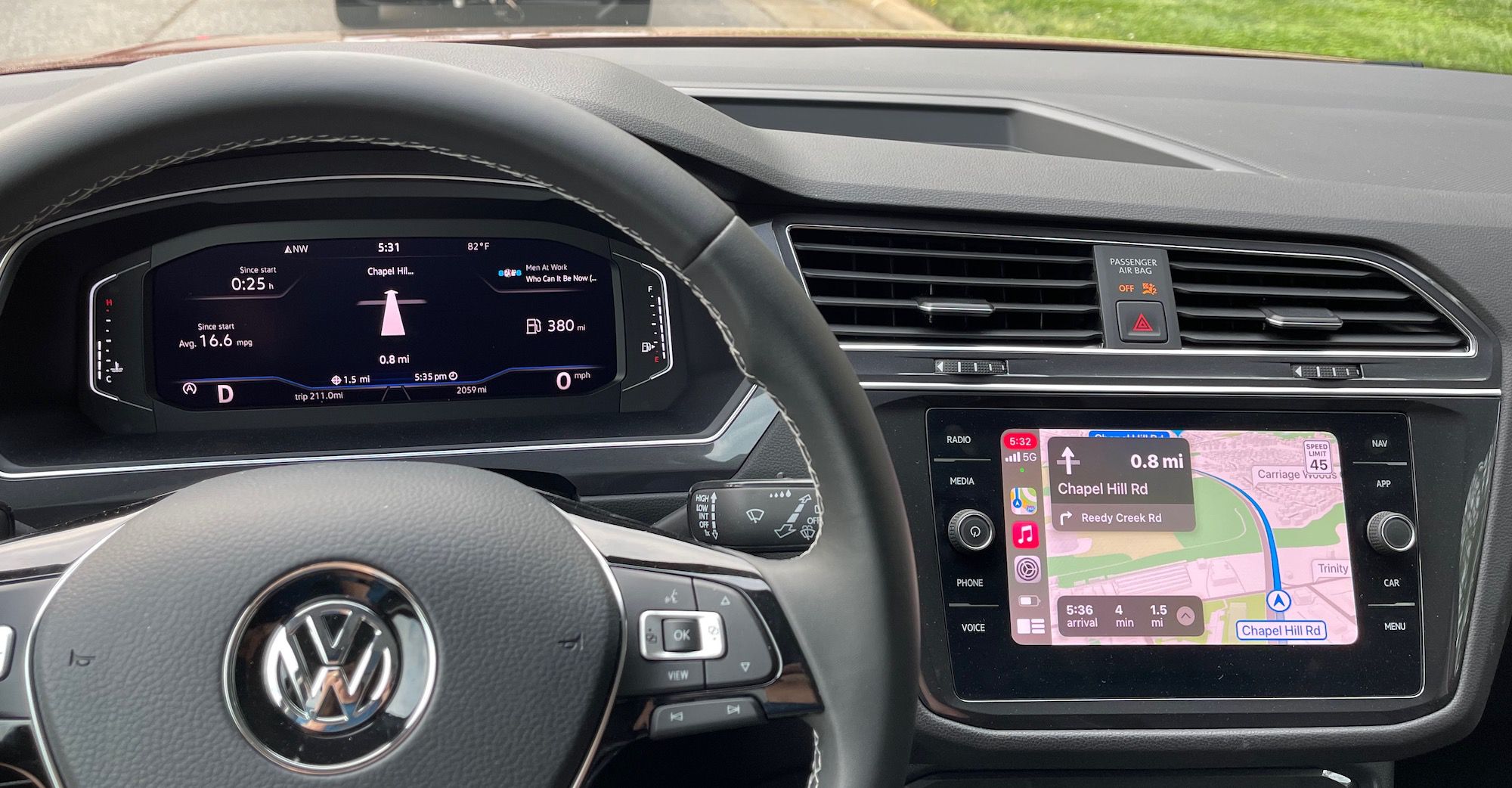2021 Volkswagen Tiguan - Wireless CarPlay Review - MacRumors