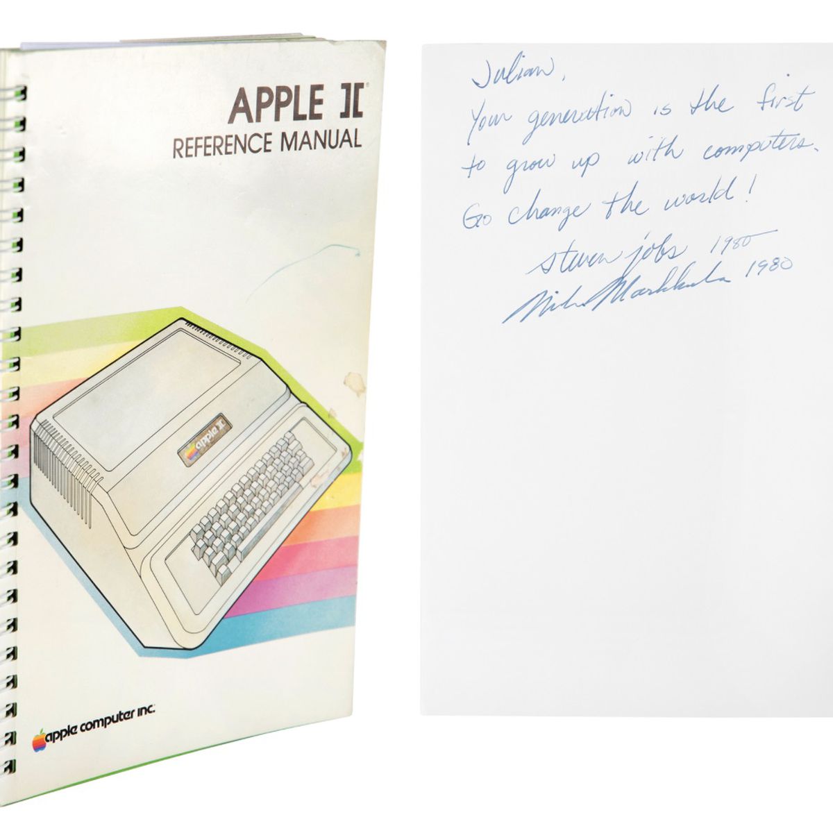 Apple II Manual Signed by Steve Jobs Sells for $787,483 - MacRumors
