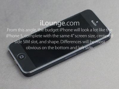 budget iphone front side