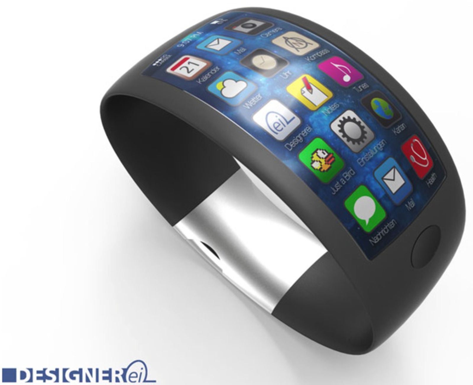 Iwatch Concept Images Show Curved Screen Thick Band And Sensors Macrumors