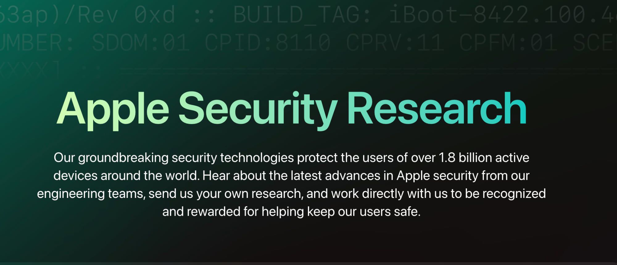 Apple Launches New Security Research Website