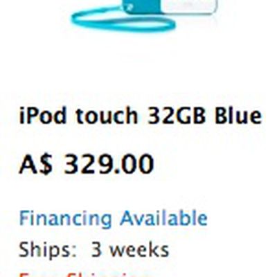 ipod touch 3 weeks