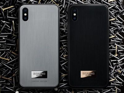 iPhone Xs Max Luxury X Shape Case