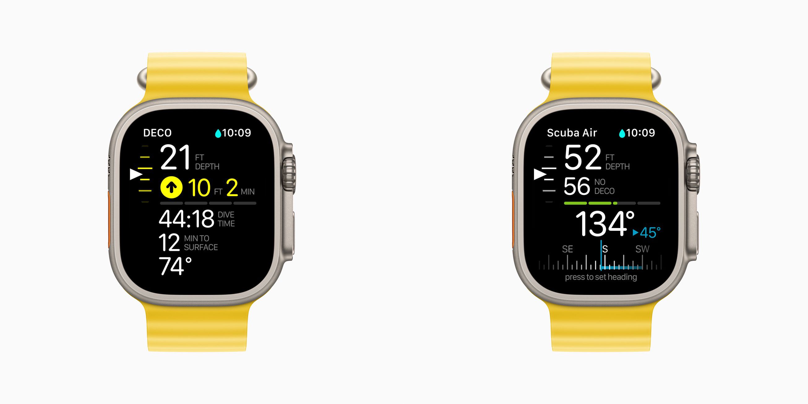 Reach new depths with the Oceanic+ app and Apple Watch Ultra - Apple (CA)